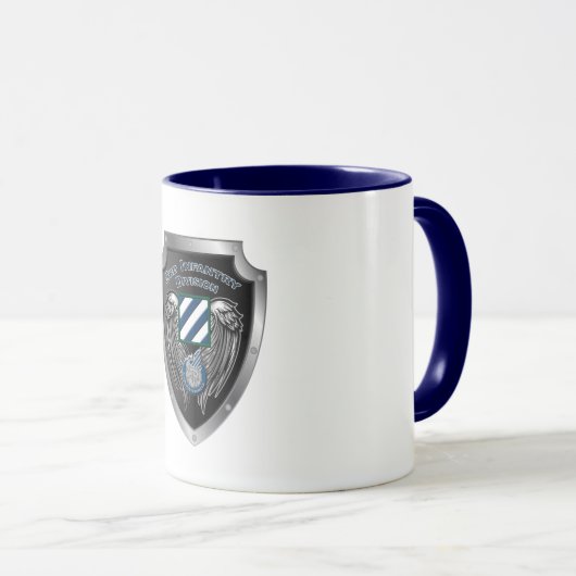 "Rock of the Marne" 3rd Infantry Division Mok (Voorkant rechts)