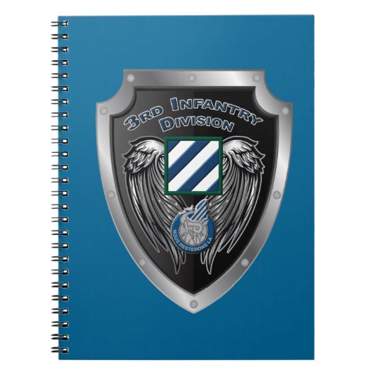 "Rock of the Marne" 3rd Infantry Division Notitieboek (Voorkant)