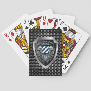 "Rock of the Marne" 3rd Infantry Division Pokerkaarten