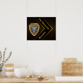 "Rock of the Marne" 3rd Infantry Division Poster (Keuken)