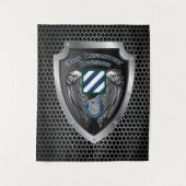 "Rock of the Marne" 3rd Infantry Division Wandkleed (Voorkant)