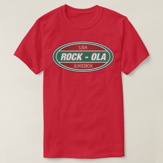 Rock Ola Jukebox T-shirt (Design voorkant)
