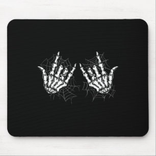 Rock on Band Rock and Roll Mannen Vrouwen Hallowee Muismat