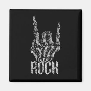 Rock on band T - shirts voor vrouwen Rock en Rolls Magneet