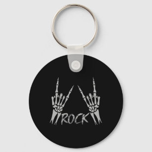 Rock on band T - shirts voor vrouwen Rock en Rolls Sleutelhanger