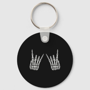 Rock on band T - shirts voor vrouwen Rock en Rolls Sleutelhanger