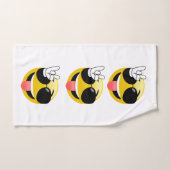Rock on Emoji Bathroom Towel Set Bad Handdoek (Handdoek)