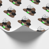 Rock On Emoji Poop Cadeaupapier (Hoek)