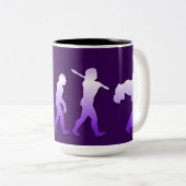 Rock on Evolution of Rock Paars Logo Mok (Voorkant rechts)