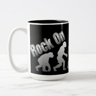 Rock on Evolution of Rock Silver Logo Mok