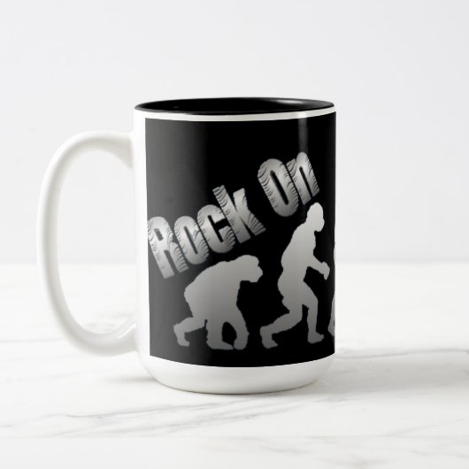 Rock on Evolution of Rock Silver Logo Mok (Links)