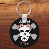 Rock On! Gepersonaliseerd Afstuderen Sleutelhanger (Voorkant)