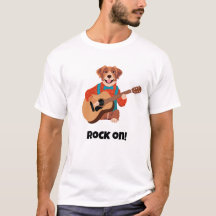 rock on! Grappige hond/muziek
