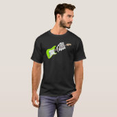 Rock On Guitar Neck - With A Sweet Rock & Roll Ske T-shirt (Voorkant volledig)