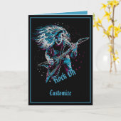 Rock On Heavy Metal Kaart (Gele Bloem)