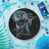 Rock On Heavy Metal Papieren Bordje (Feest)