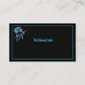 Rock On Heavy Metal Visitekaartje (Achterkant)