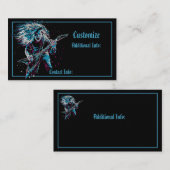 Rock On Heavy Metal Visitekaartje (Voorkant / Achterkant)