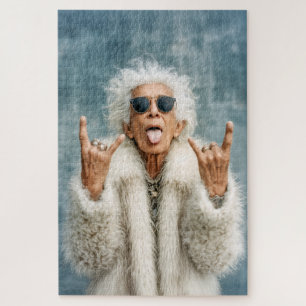 Rock On in stijl Legpuzzel