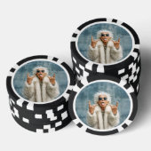 Rock On in stijl Poker Chips (Opstapeling)