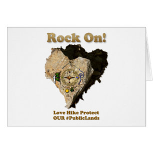 ROCK ON! Liefde Hike beschermt onze publieke grond