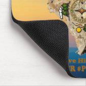 ROCK ON! Liefde Hike beschermt onze publieke grond Muismat (Hoek)