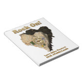 ROCK ON! Liefde Hike beschermt onze publieke grond Notitieblok (Schuin)