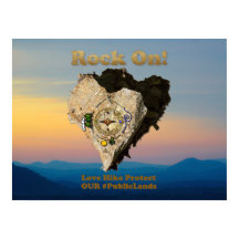 ROCK ON! Liefde Hike beschermt onze publieke grond