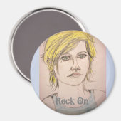 Rock On Magneet (Voorkant / Achterkant)