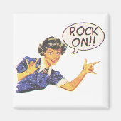 Rock on magneet (Voorkant)