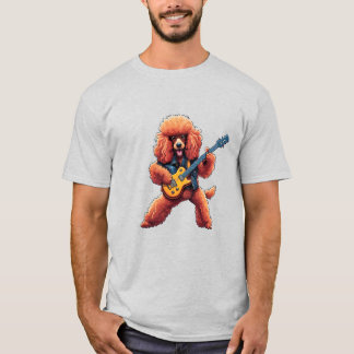Rock On met poedels T-shirt