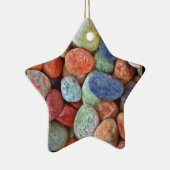 Rock on Multicolored Rocks Keramisch Ornament (Rechts)