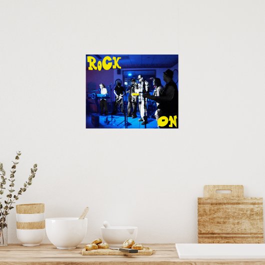 Rock On Poster (Keuken)