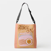 Rock On Radio Crossbody Tas (Achterkant)