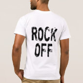Rock On Rock Off T-shirt (Achterkant)