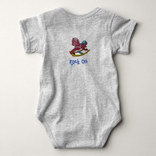 Rock on, Rocking Horse Romper (Achterkant)