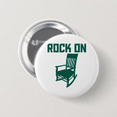 Rock On Ronde Button 5,7 Cm (Voorkant /achterkant)