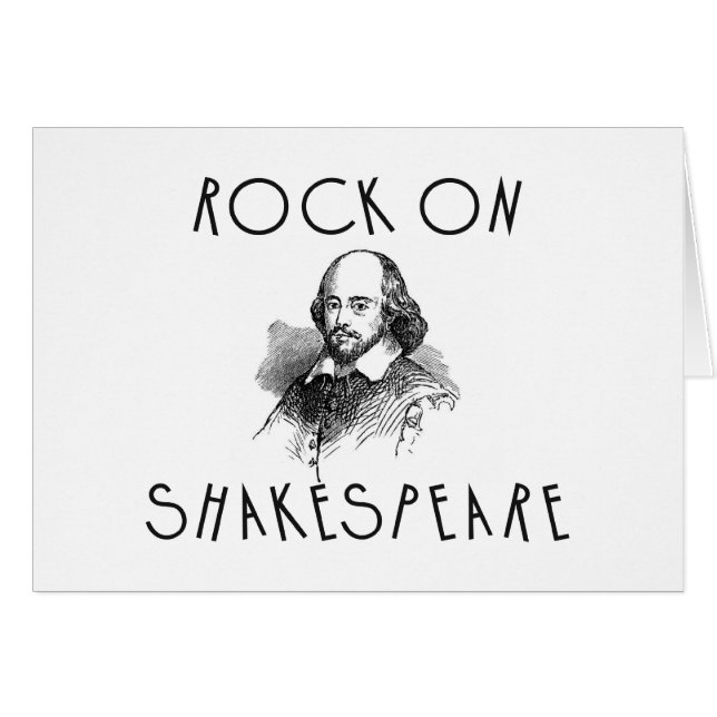 Rock On Shakespeare (Voorkant Horizontaal)