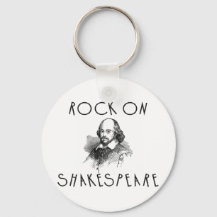 Rock On Shakespeare Sleutelhanger