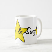 Rock on & Sing Star-koir Koffiemok (Voorkant rechts)