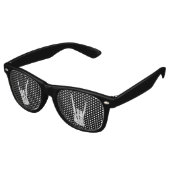 Rock ON Skelet Handen Retro Zonnebril (Gekanteld)