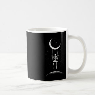 Rock on Skeleton Moon Rock and Roll Mannen Vrouwen Koffiemok