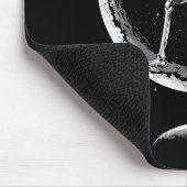 Rock On Skeleton Moon Shirt - Funny Halloween Rock Muismat (Hoek)