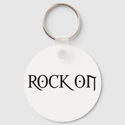 Rock On Sleutelhanger (Voorkant)