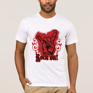 Rock on t-shirt