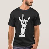 Rock on! t-shirt (Voorkant)
