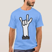 Rock on! t-shirt (Voorkant)