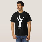 Rock on! t-shirt (Voorkant volledig)