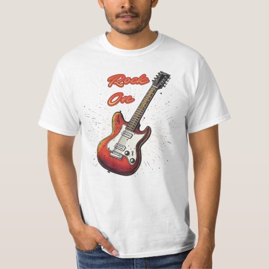 Rock On T-shirt (Voorkant)