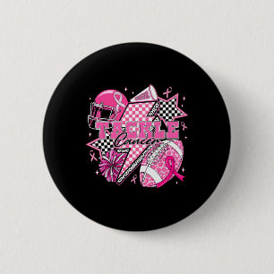 Rock op Halloween geruit patroon skelet hand Ronde Button 5,7 Cm